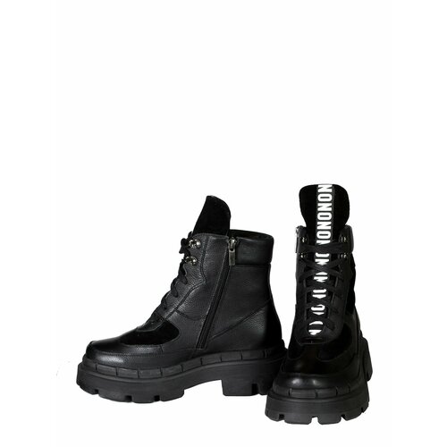 Ботинки, размер 37, черный