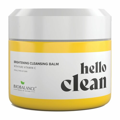 Очищающий бальзам для лица с витамином С Biobalance Hello Clean Brightening Cleansing Balm 100 мл .