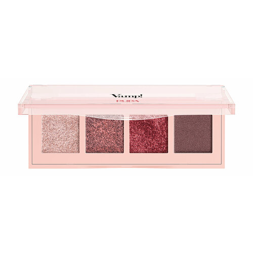 PUPA Палетка теней для век Vamp! 4 Eyeshadow Palette, 5,2 г, 003