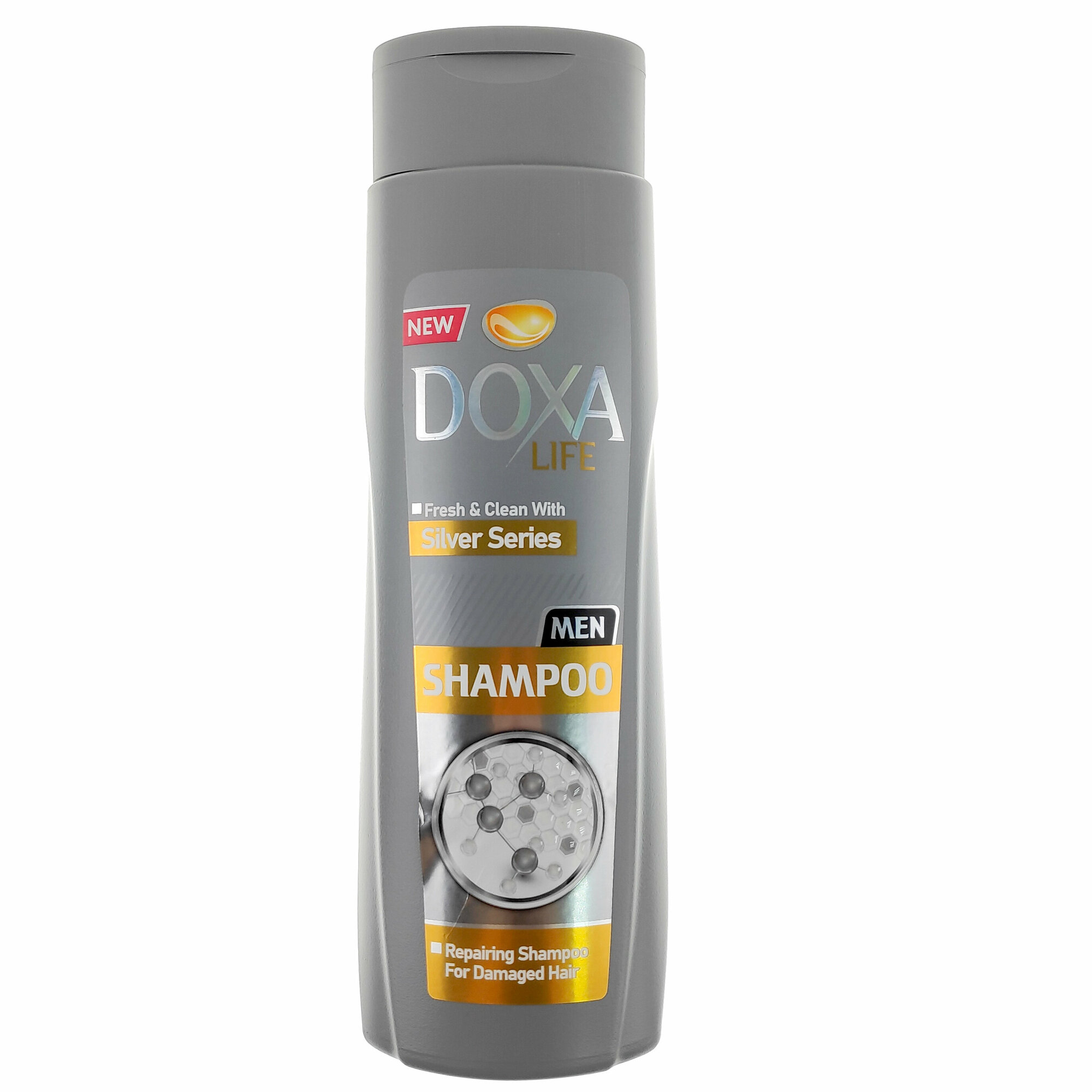 фото Шампунь DOXA LIFE FOR MEN восстанавливающий, для ослабленных, жирных волос, мужской, 600 мл