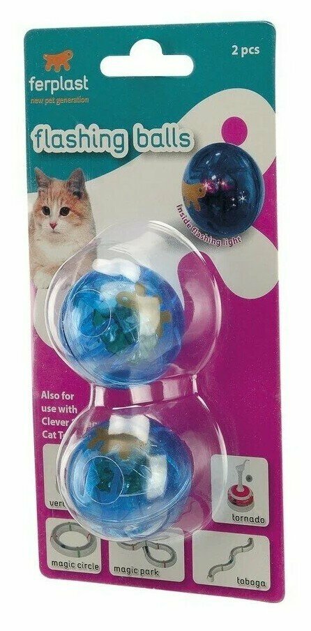 Мячик для кошек Ferplast PA 5205, синий