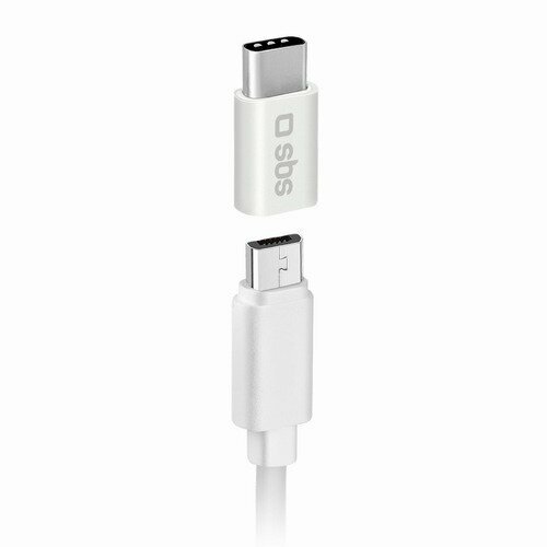 Sbs-mobile SBS Mobile Переходник с разъема Micro USB на Type-C для зарядного устройства