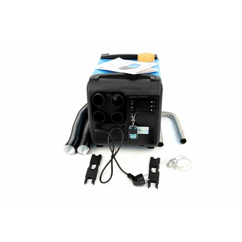 Автономный отопитель салона с комплектом для установки 12/24/220 Вольт / Дизельный обогреватель / Воздушная автономка в гараж теплицу кабину