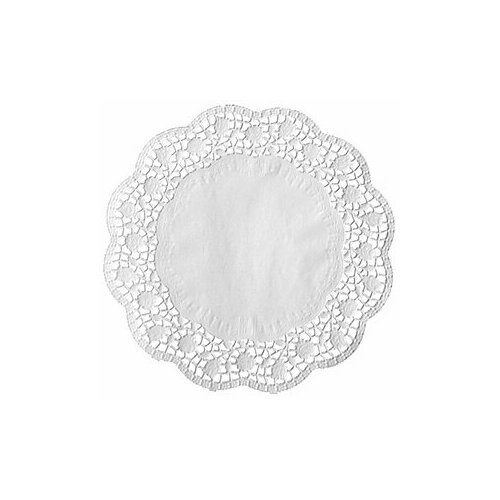 Настольные подкладки кружевные d=32 см 100 штук Pap Star 3200623