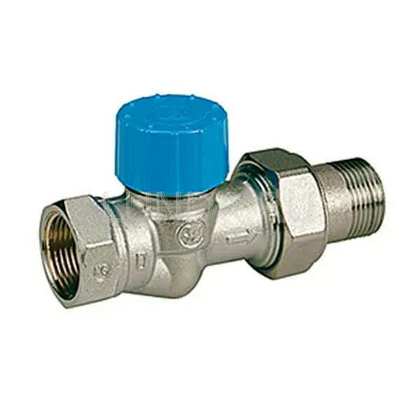 фото Термостатический клапан 1/2" НР-ВР, прямой, R402H, Giacomini R402HX003