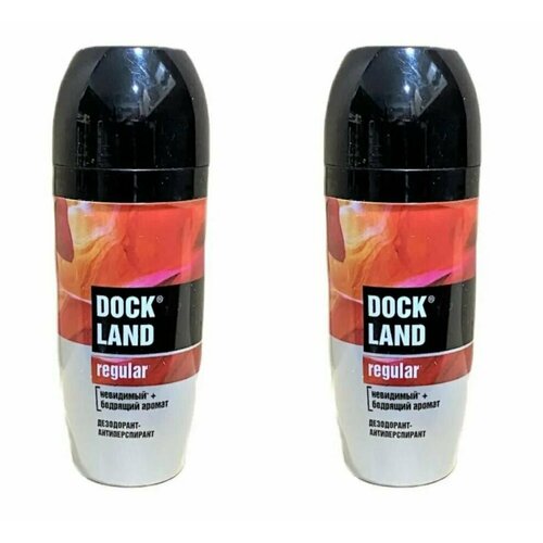 Дезодорант-антиперспирант, Dockland, Regular, мужской, шариковый, 50 мл, 2 шт