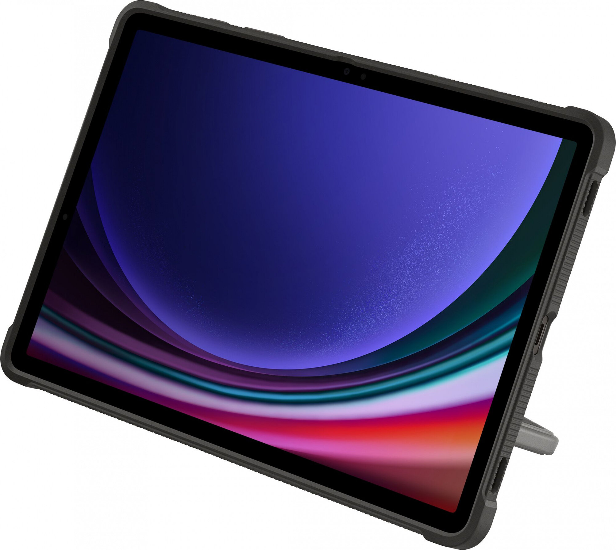 Чехол Samsung для Galaxy Tab S9 Outdoor Cover, поликарбонат, титан (EF-RX710CBEGRU)