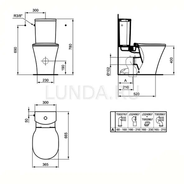 Крышка-сиденье для унитаза Ideal Standard - фото №10