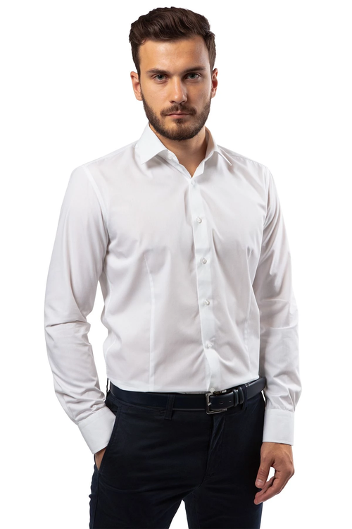 Рубашка GroStyle, размер 41/176, белый