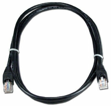 Greenconnect Патч-корд прямой 7.5m, UTP кат.5e, черный, позолоченные контакты, 24 AWG, литой, ethernet high speed 1 Гбит/с, RJ45, T568B Greenconnect RJ45(m) - RJ45(m) Cat. 5e U/UTP PVC 7.5м чёрный (GC - фото №5