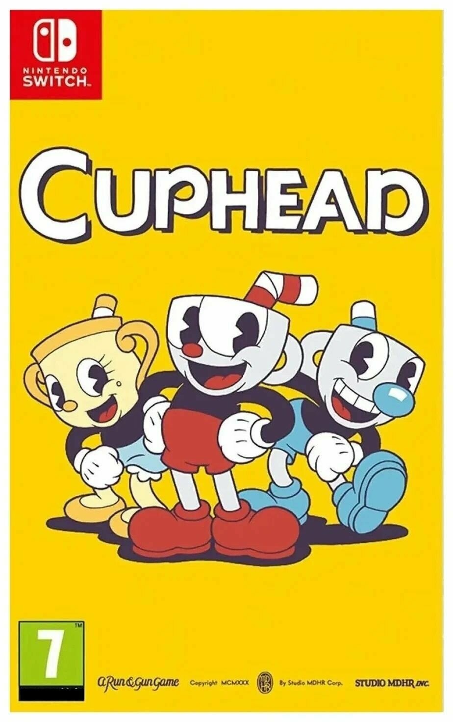 Игра Cuphead (Nintendo Switch, Русские субтитры)