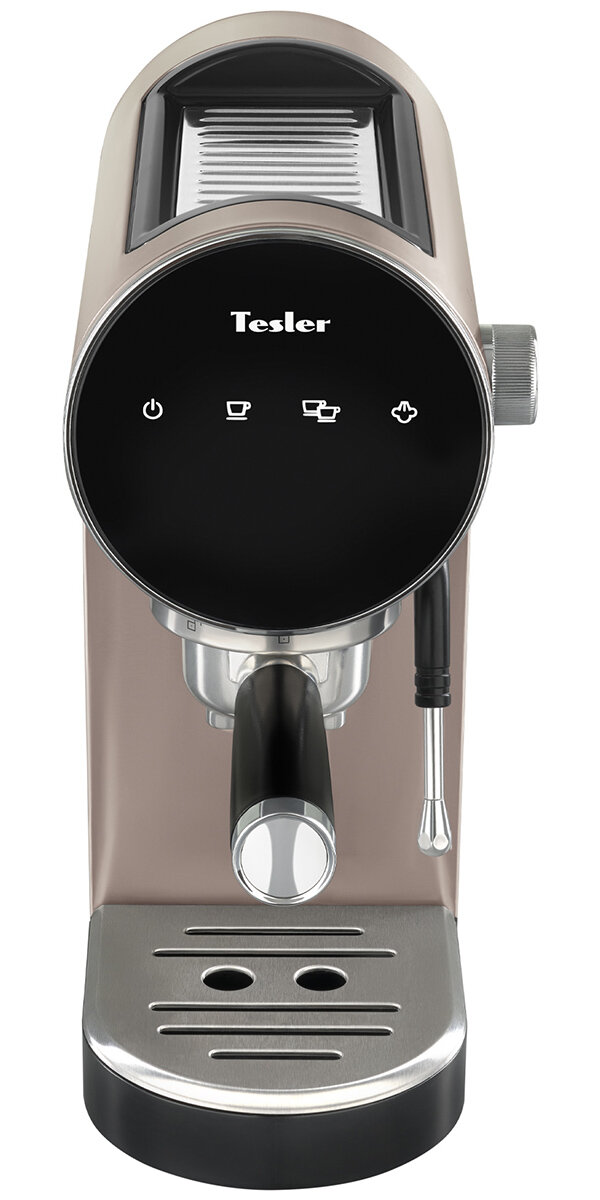 Кофеварка эспрессо TESLER ECM-260 SAND GREY - фотография № 19