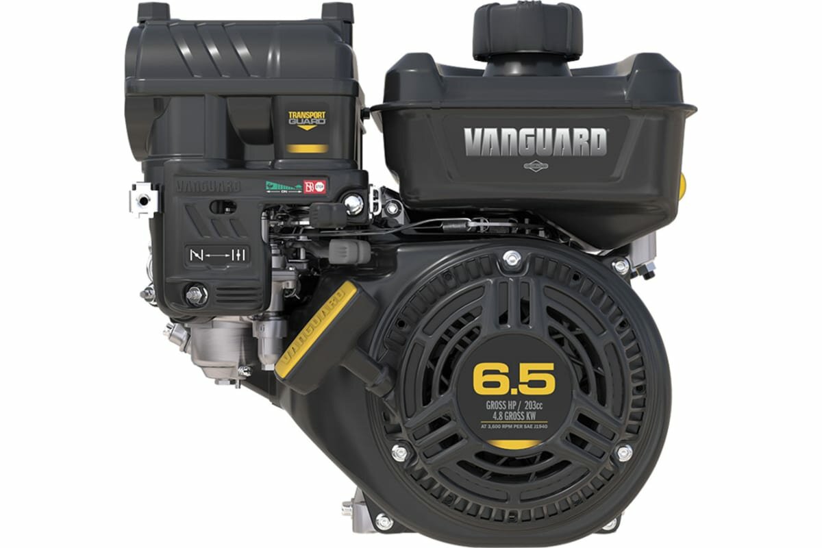 Двигатель Vanguard (6.5 л. с; горизонтал. вал; 203 куб. см) Briggs&Stratton