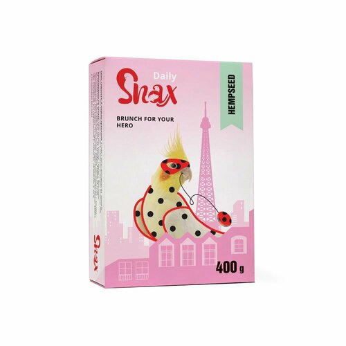 Корм Snax Daily для средних попугаев, 400 г