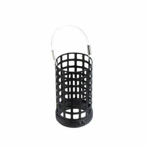 фото Груз-кормушка металлическая me bullet hawk+ m perfo, цвет matt black, 30 г, 45 мл x-feeder