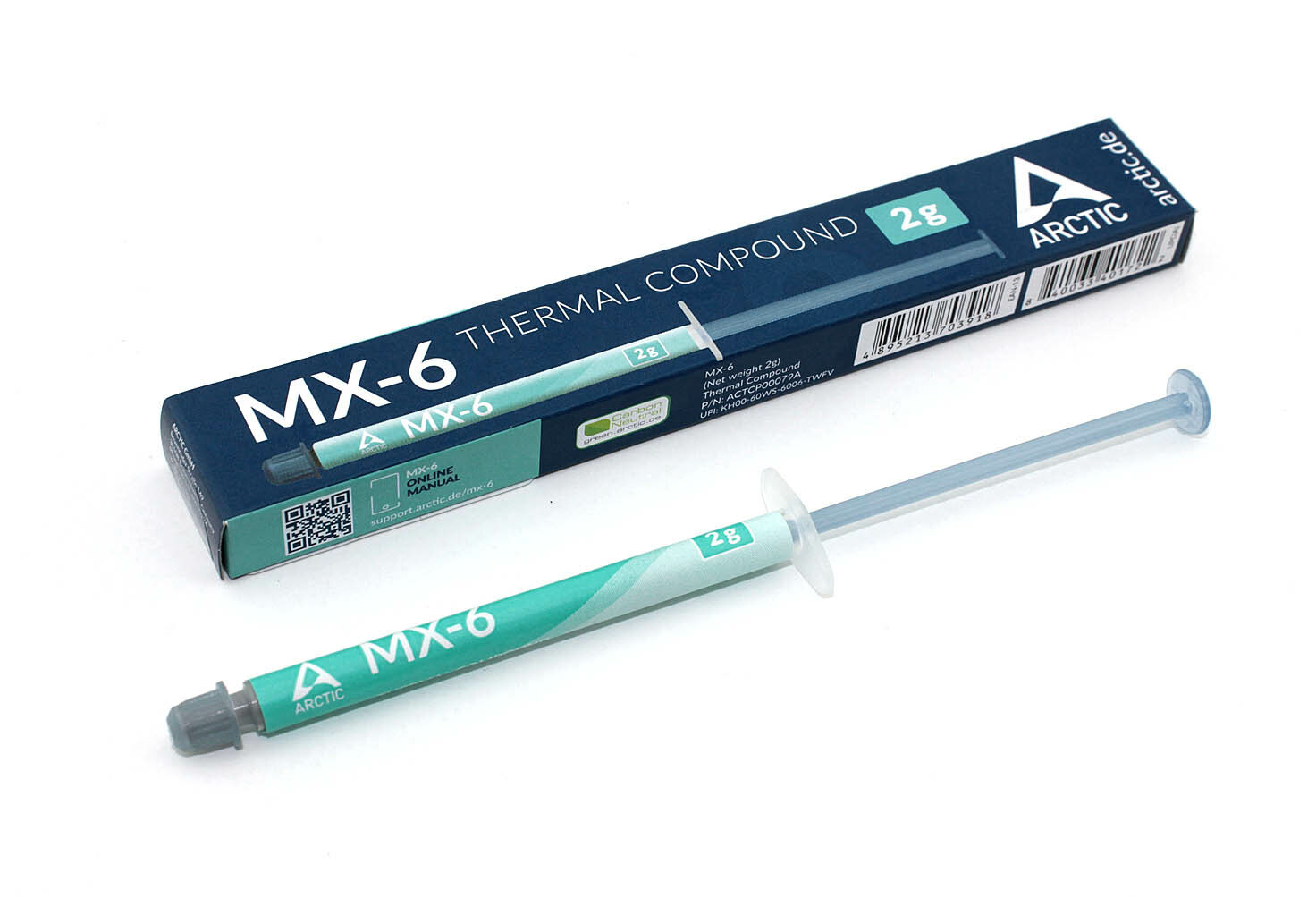 Термопаста Arctic Cooling MX-6 Thermal Compound 2г.