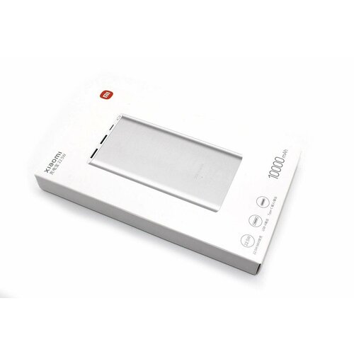 Универсальный внешний аккумулятор для Xiaomi Mi Power Bank 3 225W 10000 mAh PB100DZM Silver 272000₽