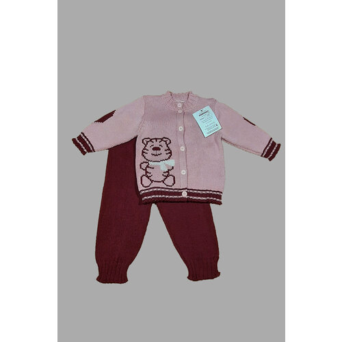 фото Комплект одежды фантики, размер 74, розовый