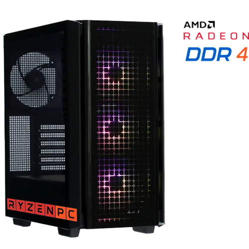 Настольный компьютер RyzenPC GAME 83505869 (AMD Ryzen 7 5800X 3.8 ГГц, AMD X570, 32 DDR4, SSD: 1000 Гб, SSD: 2000 Гб, AMD Radeon RX 7600 8 Гб, WI-FI, Без привода, 600 Вт, Deepcool CG540, ОС не установлена) pc hp omen gt21 ryzen 7 5800x 16gb ssd 1tb amd radeon rx 6700xt 12gb bt wi fi free dos черный gt21 0017ur 5d443ea