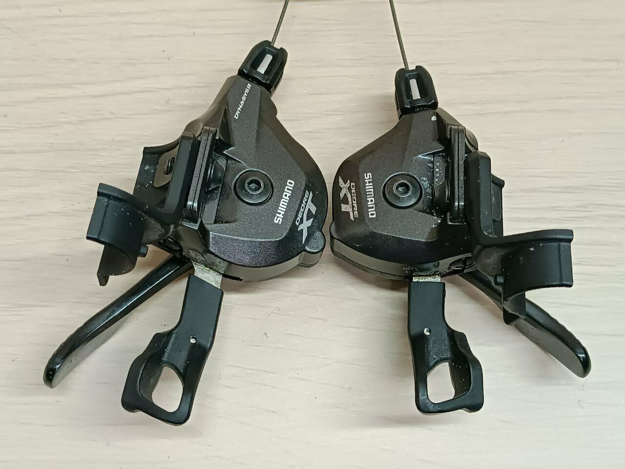 Манетки для велосипеда Shimano Deore XT SL-M8000 3-11 (комплект) ma013