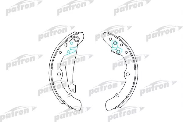 Тормозные колодки Patron - фото №4
