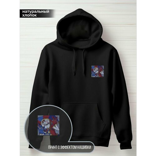 фото Худи hypnotica, размер 2xl, черный