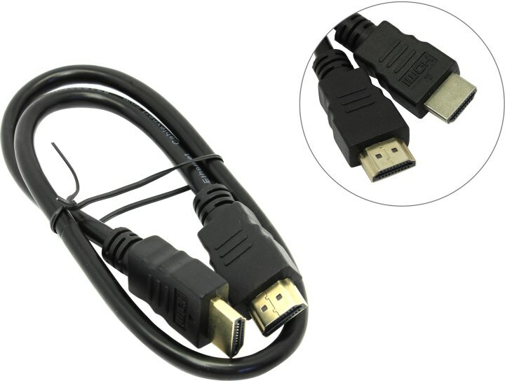 Кабель HDMI 7.5м Gembird v1.4 экранированный позолоченные разъемы черный CC-HDMI-4-7.5M - фото №17