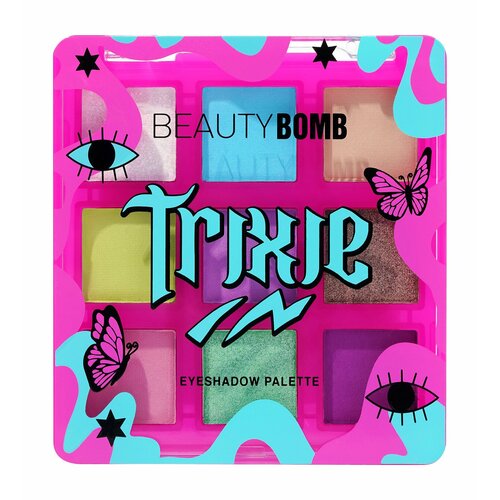BEAUTY BOMB Палетка теней Trixie, 7 г
