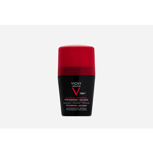 vichy шариковый дезодорант против избыточного потоотделения 72 часа 50 мл vichy vichy homme Дезодорант-антиперспирант HOMME CLINICAL CONTROL 50 мл