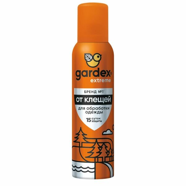 Аэрозоль от клещей Extreme Gardex/Гардекс 150мл (0131)