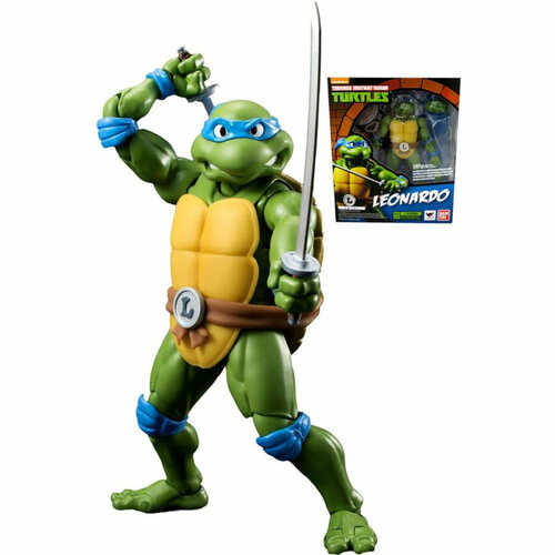 фигурка super7tmnt w3 samurai leonardo tmntw03 sml01 Фигурка Черепашки Ниндзя Леонардо / Leonardo (16см)