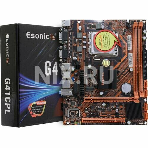 Материнская плата Esonic G41CPL3 (LGA775, mATX)