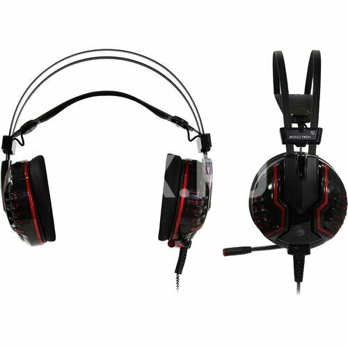 Игровые наушники с микрофоном A4tech Bloody M615 Knight Black-Red 3589₽