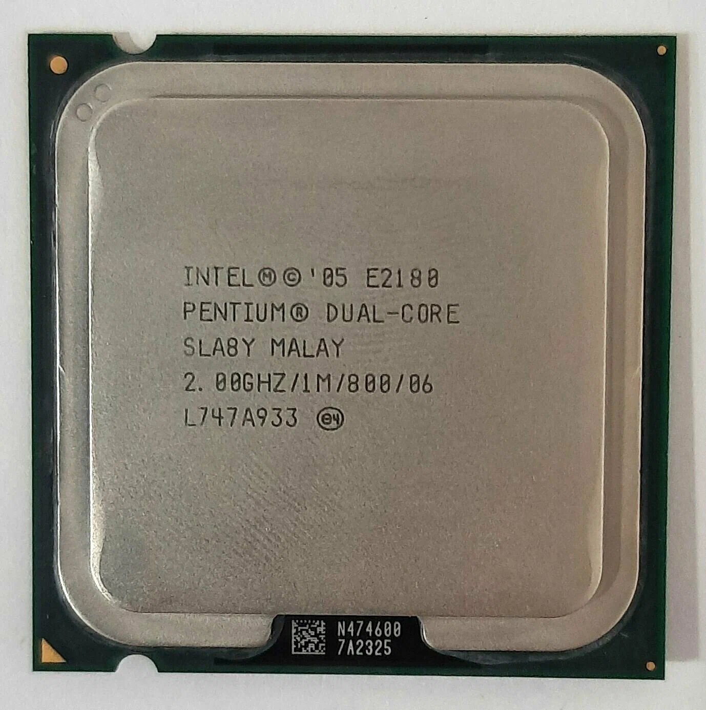Процессор Intel Pentium E2180 Conroe (2000MHz, LGA775, L2 1024Kb, 800MHz) OEM