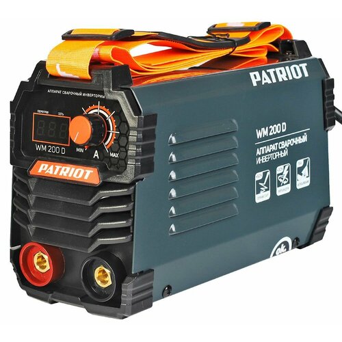 Аппарат сварочный инверторный Patriot WM200D MMA 10090₽