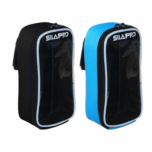 SILAPRO Велосумка на руль 18х8см оксфорд 600D ПВХ 2 штуки 1864₽