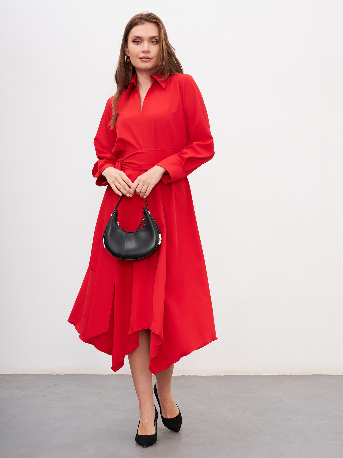 фото Платье вечернее женское Модный дом Виктории Тишиной, Ханна красное