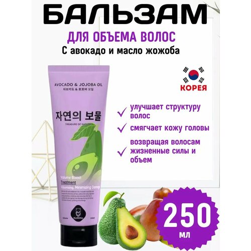 Бальзам с авокадо и масло жожоба для объема волос 250 мл 1755₽