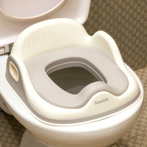 фото Сиденье для унитаза детское анатомическое "toilet nest", 6216-grey funkids