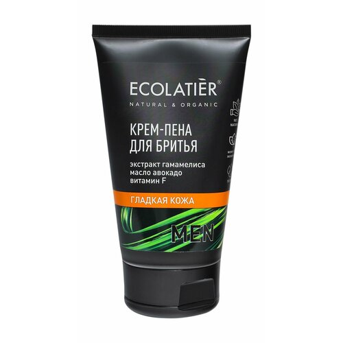 Ecolatier Men Гладкая кожа Крем-пена для бритья 788₽