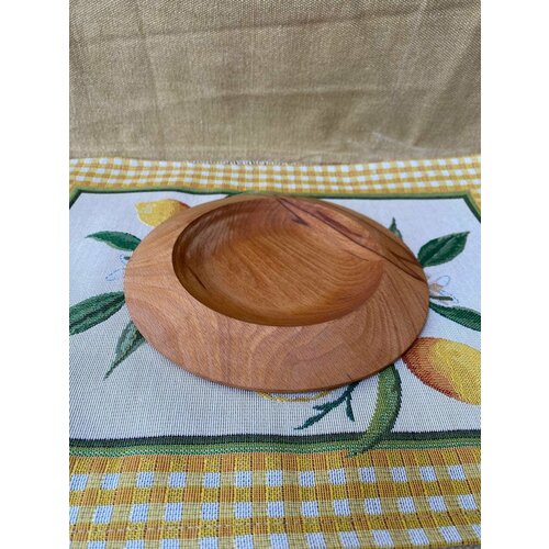 Тарелка деревянная