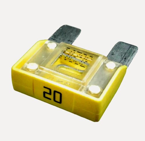 Изображение товара Предохранитель флажковый плоский стандартный MAXI 20A "TESLA" (1шт)