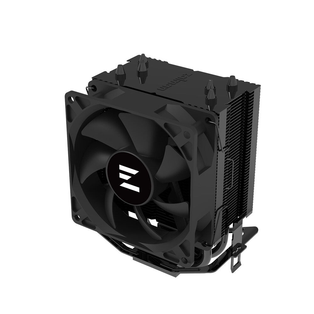 Процессорный кулер Zalman CNPS4X", для процессоров Intel, AMD, гидродинамический, черный