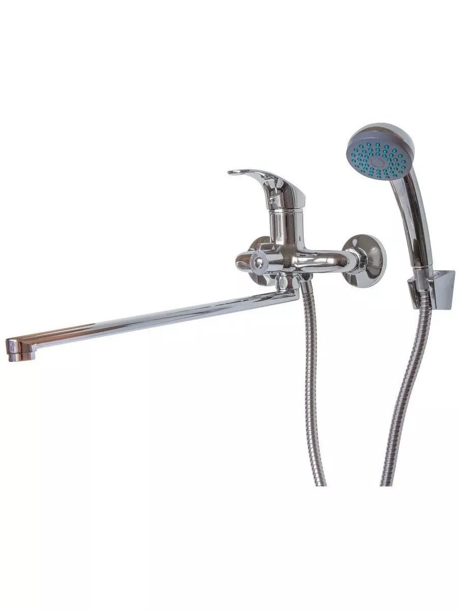 Смеситель для ванны Frap F2236, однорычажный, поворотный излив, хром — фото 1