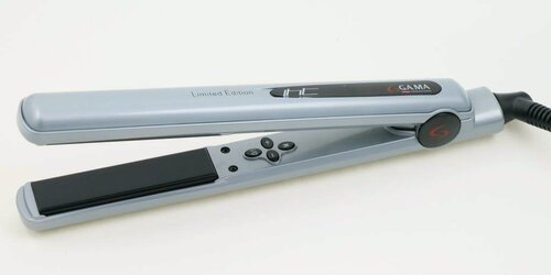 Изображение товара Выпрямитель для волос GA.MA IHT Titanium Digital Slim Straightener ION Technology. Плавающие титановые полотна 24х90 мм, 140-230C