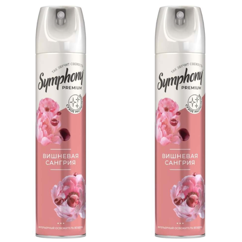 Освежитель воздуха Symphony Expert Premium вишневая сангрия 300 мл 2 шт 664₽