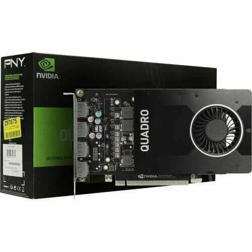 PNY Видеокарта Quadro P2000 5 ГБ VCQP2000-SB 59990₽