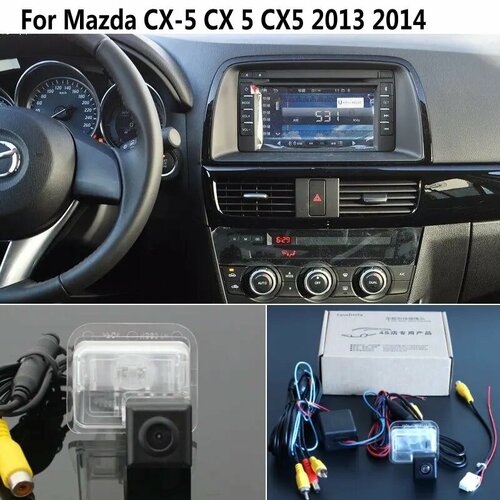 Камера заднего вида для Mazda CX-5 CX5 KE 2013 2014 RCA 12 В 1897₽