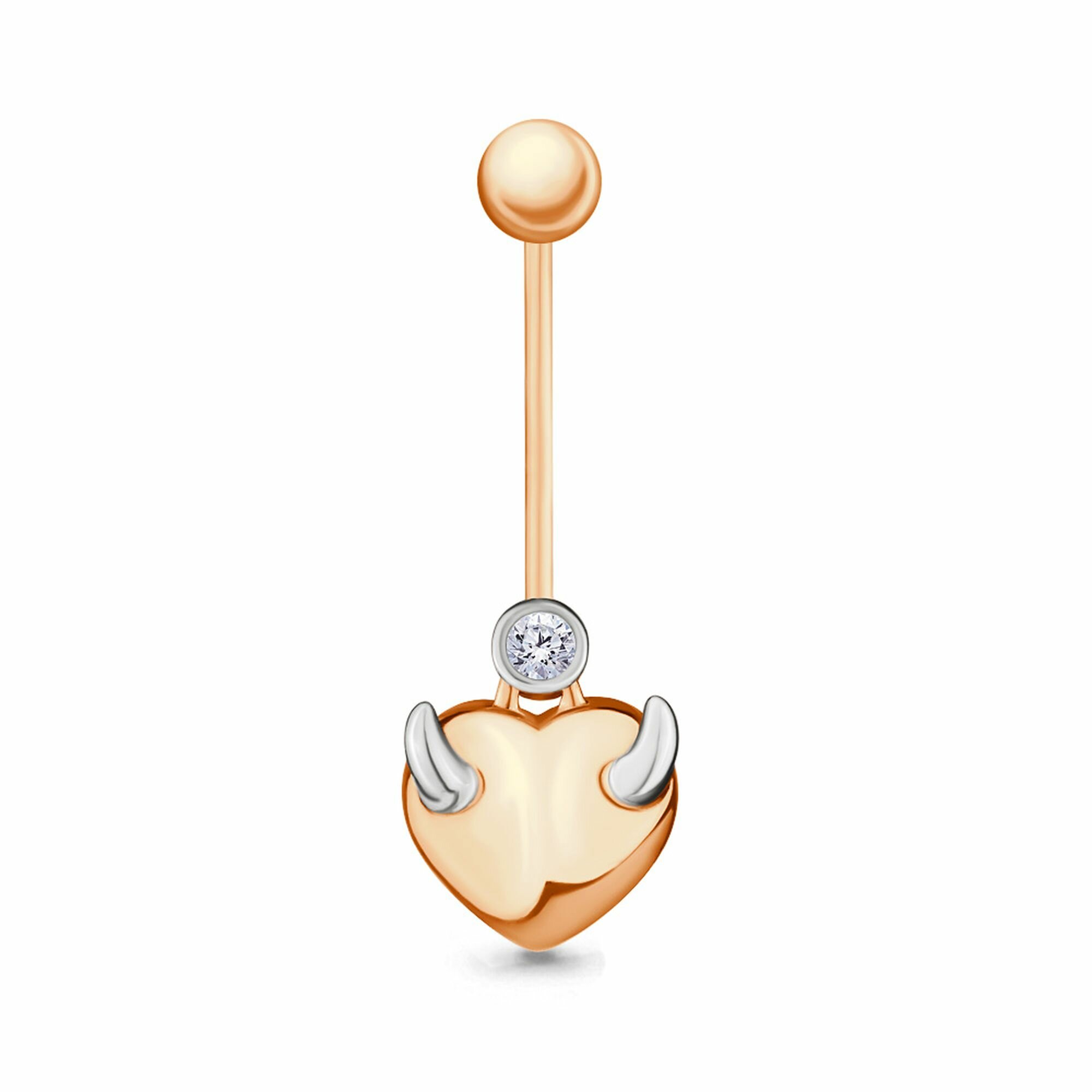 Пирсинг в пупок Diamant online 
