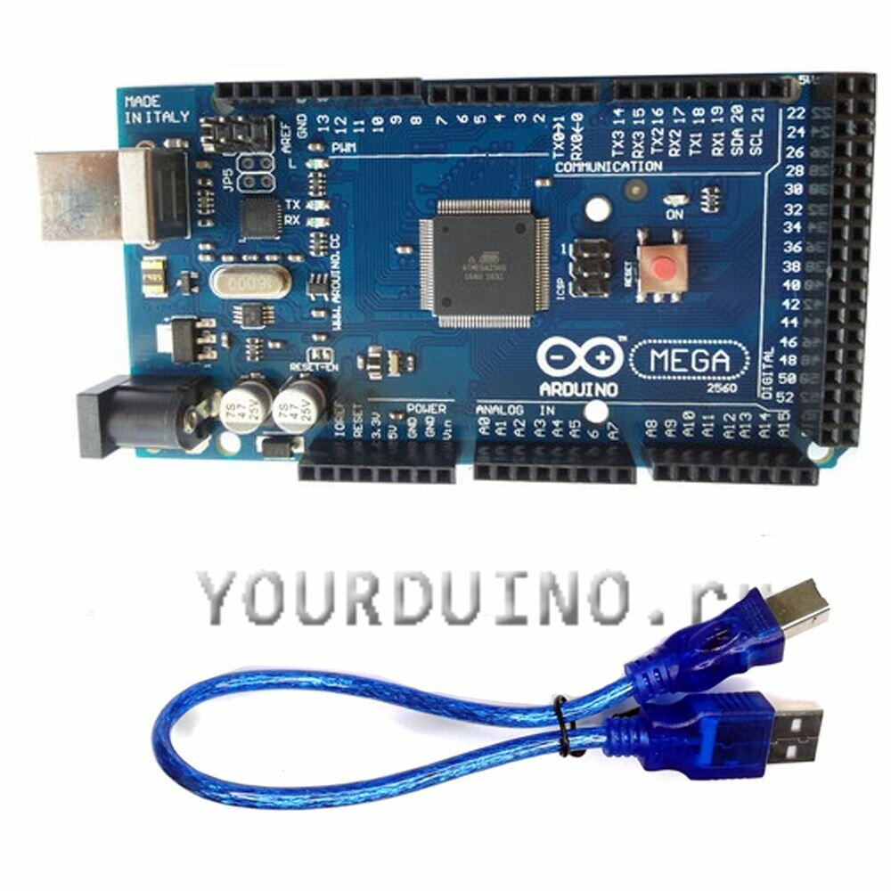 MEGA 2560 R3 (Arduino совместимый контроллер) + кабель